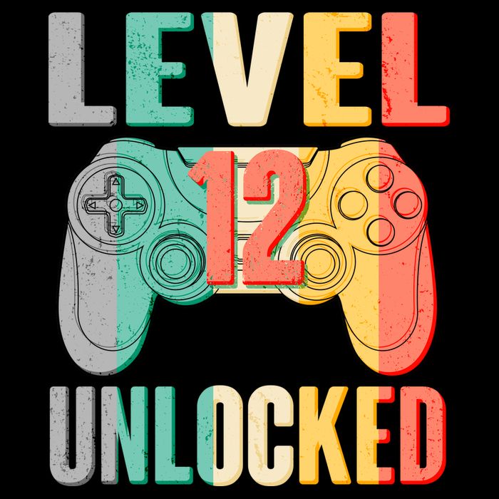 Level 12 Unlocked Twelve Years Old  T-Shirt