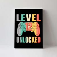 Level 12 Unlocked Twelve Years Old  Canvas