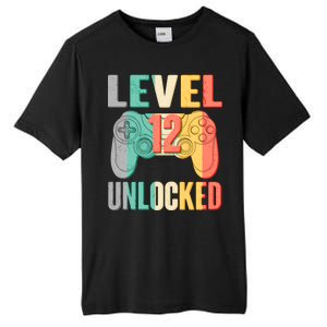 Level 12 Unlocked Twelve Years Old  Tall Fusion ChromaSoft Performance T-Shirt