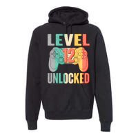 Level 12 Unlocked Twelve Years Old  Premium Hoodie