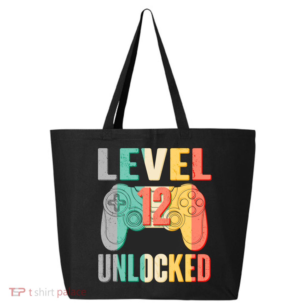 Level 12 Unlocked Twelve Years Old  25L Jumbo Tote
