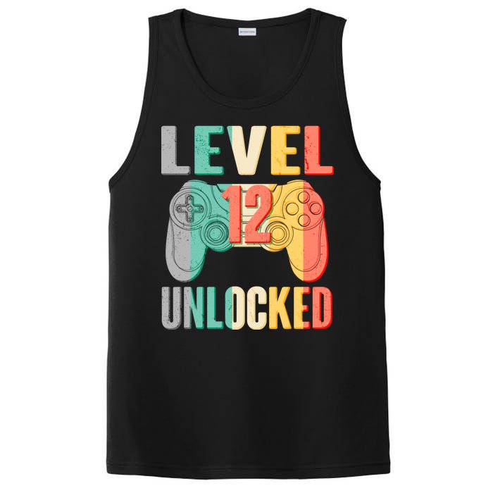 Level 12 Unlocked Twelve Years Old  PosiCharge Competitor Tank