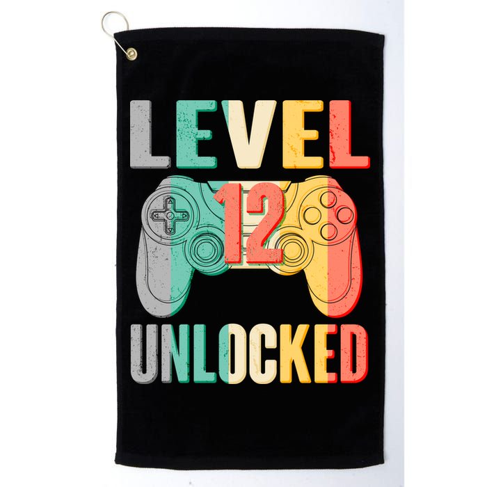 Level 12 Unlocked Twelve Years Old  Golf Towel