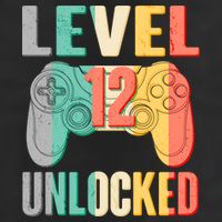 Level 12 Unlocked Twelve Years Old  Golf Towel
