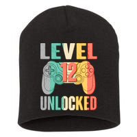 Level 12 Unlocked Twelve Years Old  Short Acrylic Beanie