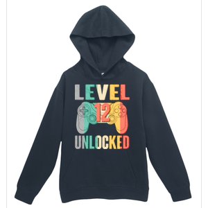 Level 12 Unlocked Twelve Years Old  Urban Pullover Hoodie