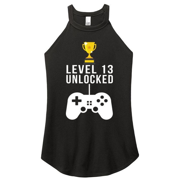 Level 13 Unlocked Official Teenager Women's Perfect Tri Rocker Tank