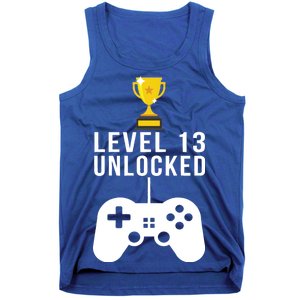 Level 13 Unlocked Official Teenager Tank Top