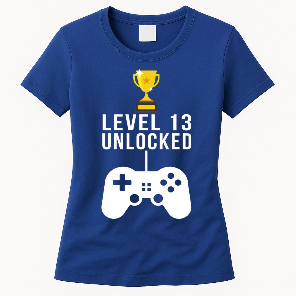 Level 13 Unlocked Official Teenager Womens T-Shirt