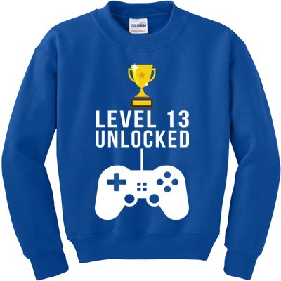 Level 13 Unlocked Official Teenager Kids Sweatshirt