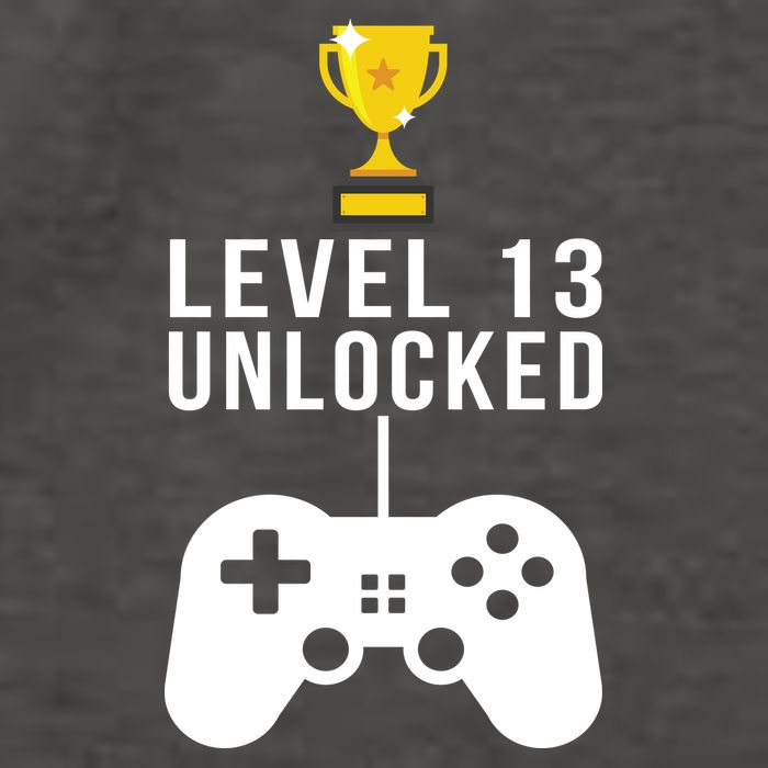 Level 13 Unlocked Official Teenager Vector Backpack