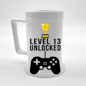 Level 13 Unlocked Official Teenager Beer Stein