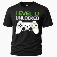 Level 13 Unlocked Teenager Cooling Performance Crew T-Shirt