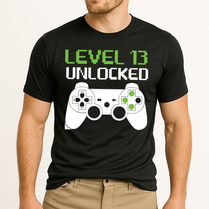 Level 13 Unlocked Teenager Cooling Performance Crew T-Shirt