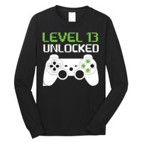 Level 13 Unlocked Teenager Long Sleeve Shirt