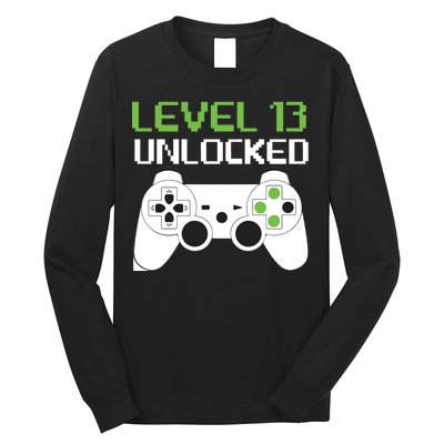 Level 13 Unlocked Teenager Long Sleeve Shirt