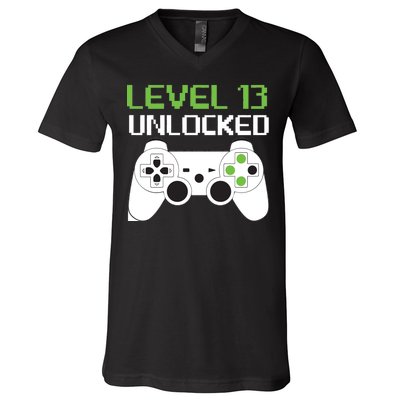 Level 13 Unlocked Teenager V-Neck T-Shirt