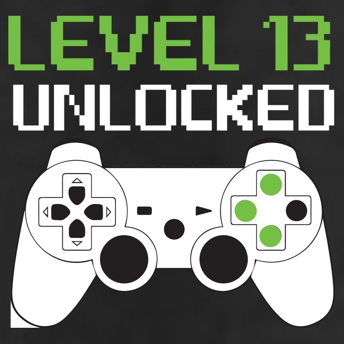 Level 13 Unlocked Teenager 11oz C Handle Ceramic Mug