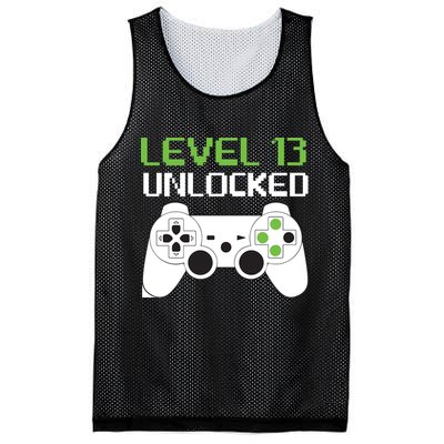 Level 13 Unlocked Teenager Mesh Reversible Basketball Jersey Tank