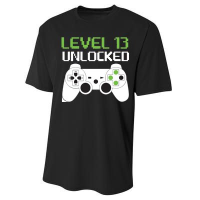 Level 13 Unlocked Teenager Performance Sprint T-Shirt