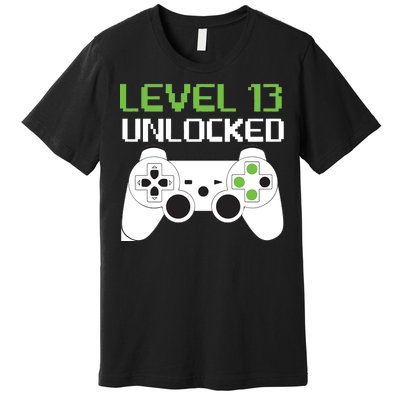 Level 13 Unlocked Teenager Premium T-Shirt