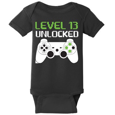 Level 13 Unlocked Teenager Baby Bodysuit