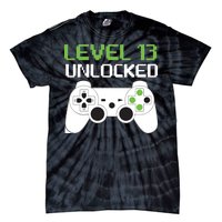 Level 13 Unlocked Teenager Tie-Dye T-Shirt