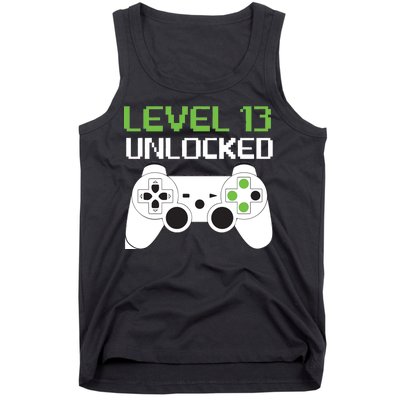 Level 13 Unlocked Teenager Tank Top