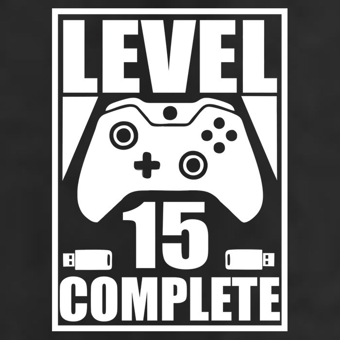 Level 15 Complete Video Gamer 15th Birthday 11oz C Handle Ceramic Mug