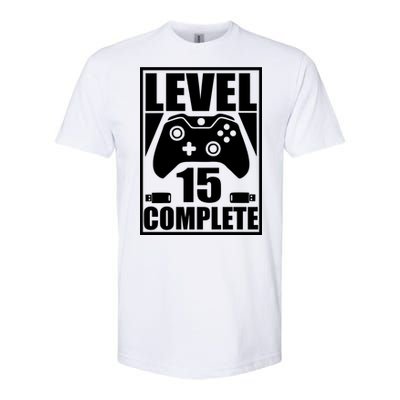 Level 15 Complete Video Gamer 15th Birthday Softstyle CVC T-Shirt