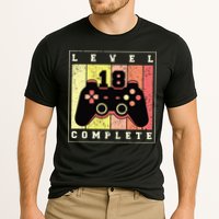 Level 18 Complete Gaming 18th Birthday Cooling Performance Crew T-Shirt