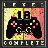 Level 18 Complete Gaming 18th Birthday Adult Drive Performance Visor