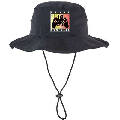 Level 18 Complete Gaming 18th Birthday Bucket Hat