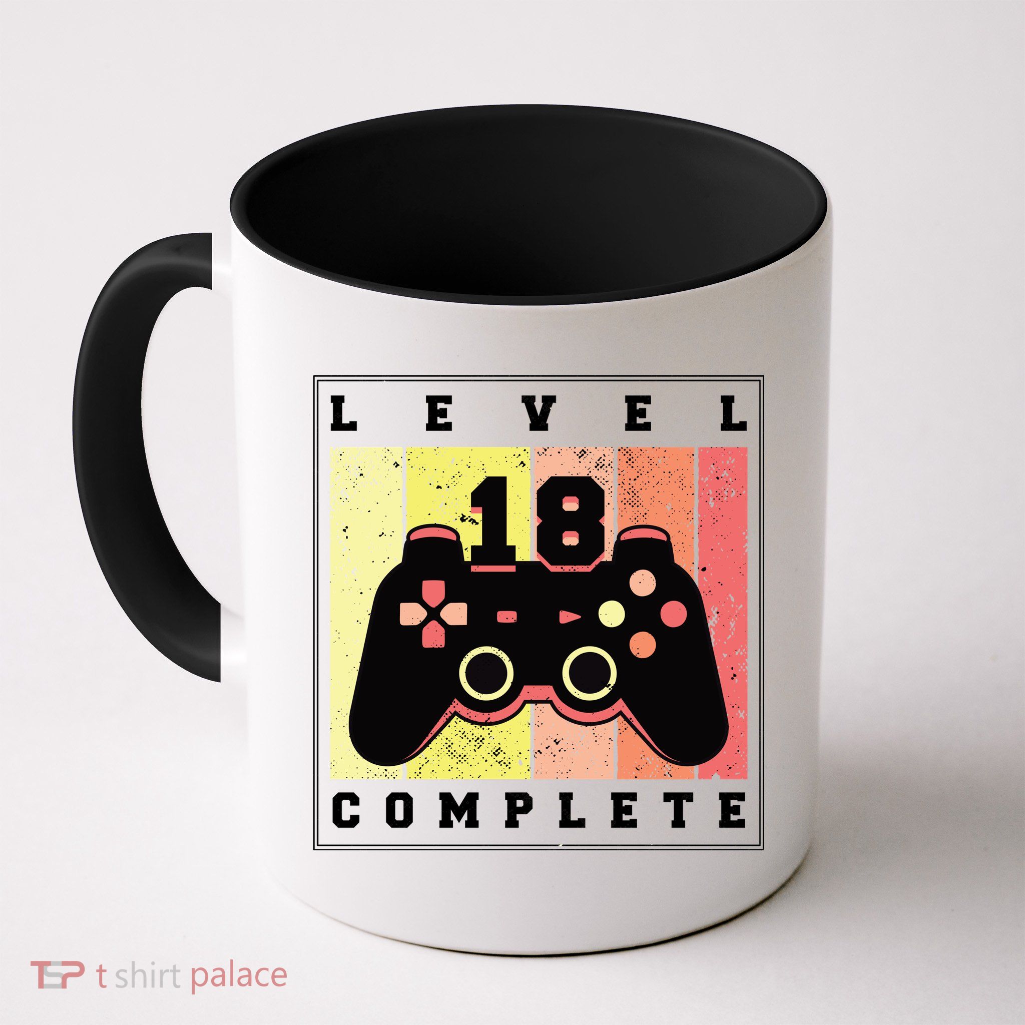 Level 18 Complete Gaming 18th Birthday Mug