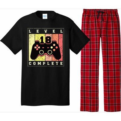 Level 18 Complete Gaming 18th Birthday Pajama Set