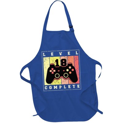 Level 18 Complete Gaming 18th Birthday Apron
