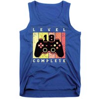 Level 18 Complete Gaming 18th Birthday Tank Top