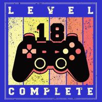 Level 18 Complete Gaming 18th Birthday Kids T-Shirt