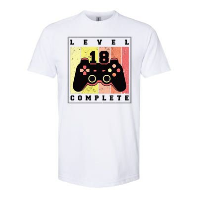 Level 18 Complete Gaming 18th Birthday Softstyle CVC T-Shirt