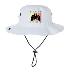 Level 18 Complete Gaming 18th Birthday Legacy Cool Fit Booney Bucket Hat