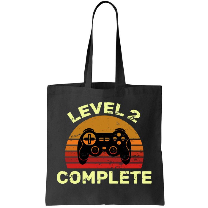 Level 2 Complete Vintage Celebrate 2nd Wedding Tote Bag