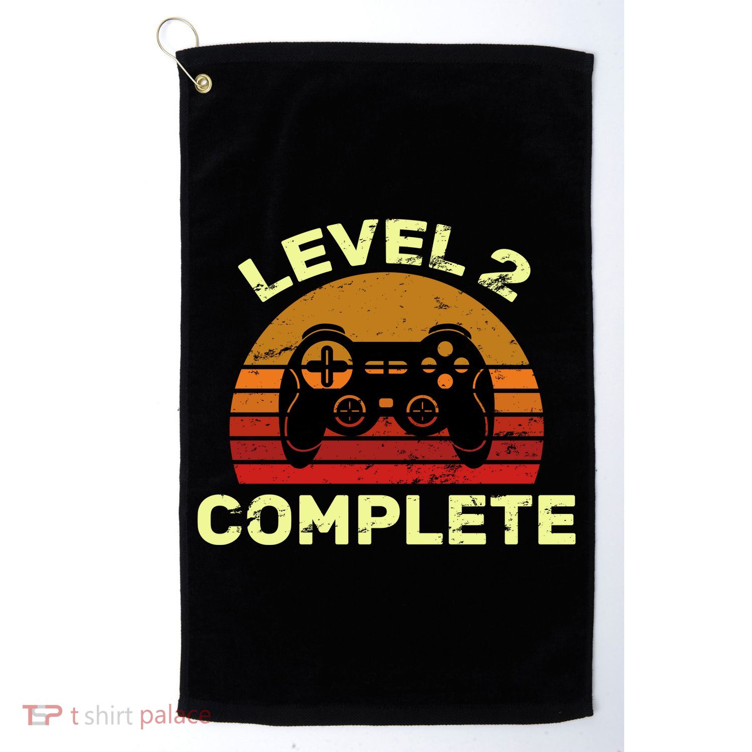 Level 2 Complete Vintage Celebrate 2nd Wedding Golf Towel