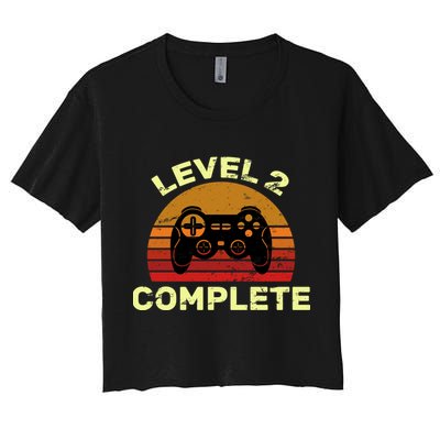 Level 2 Complete Vintage Celebrate 2nd Wedding Crop Top
