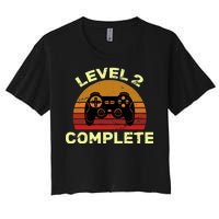 Level 2 Complete Vintage Celebrate 2nd Wedding Women's Crop Top Tee