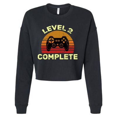 Level 2 Complete Vintage Celebrate 2nd Wedding Cropped Pullover Crew