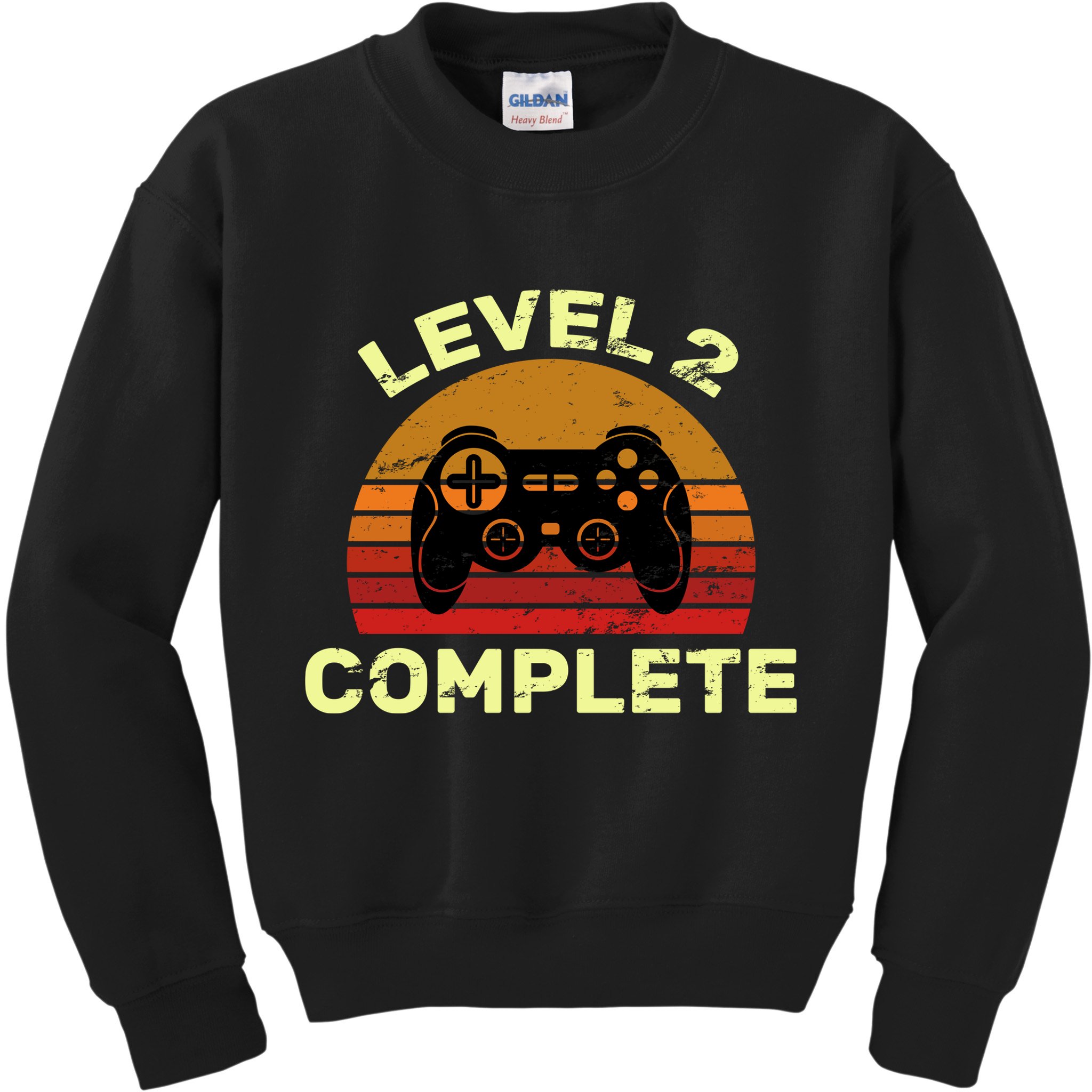 Level 2 Complete Vintage Celebrate 2nd Wedding Kids Sweatshirt