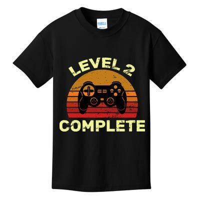 Level 2 Complete Vintage Celebrate 2nd Wedding Kids T-Shirt