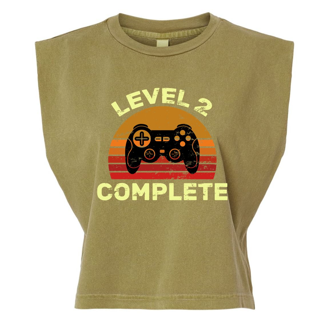 Level 2 Complete Vintage Celebrate 2nd Wedding Garment-Dyed Women's Muscle Tee