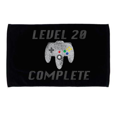 Level 20 Complete 20th Birthday Microfiber Hand Towel