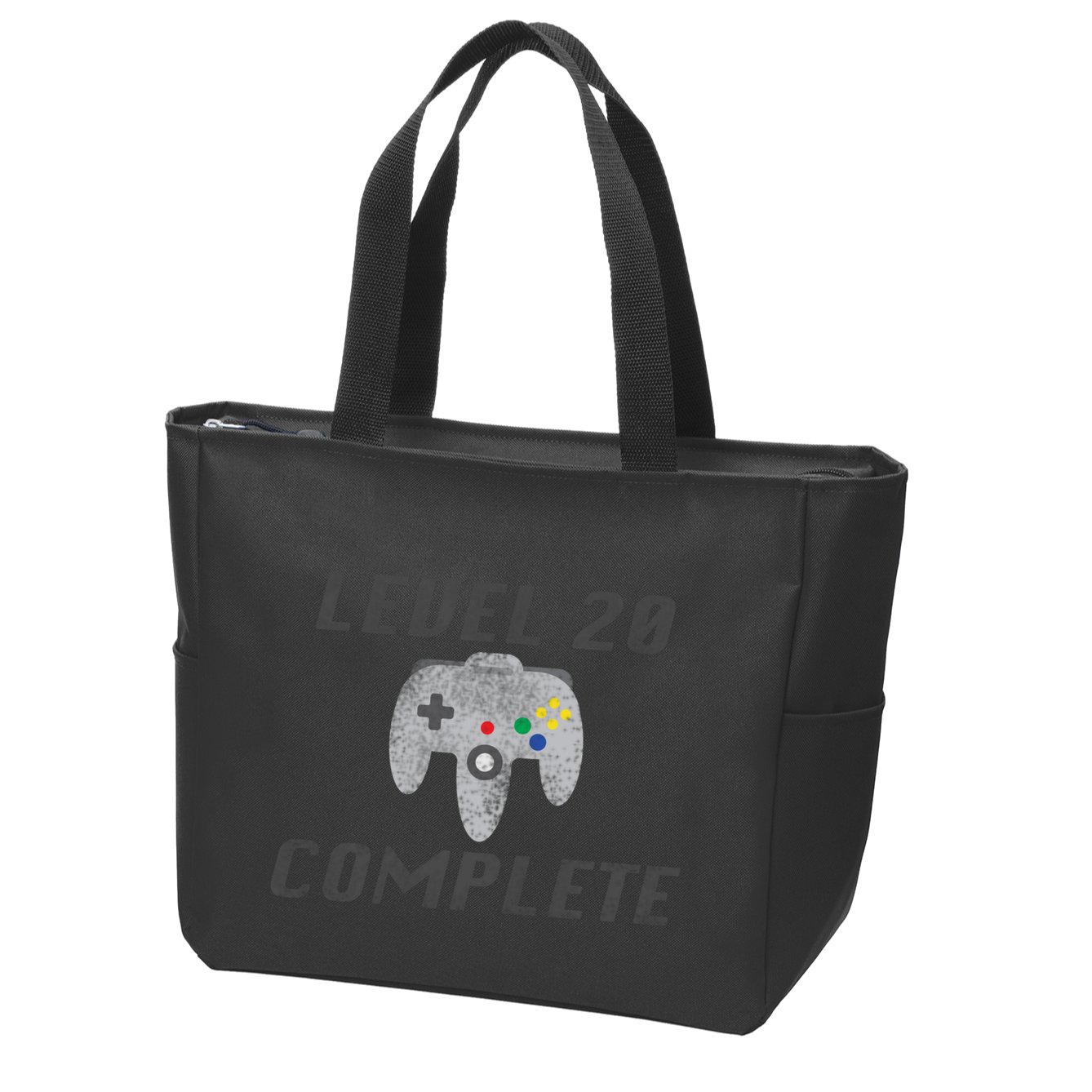 Level 20 Complete 20th Birthday Zip Tote Bag